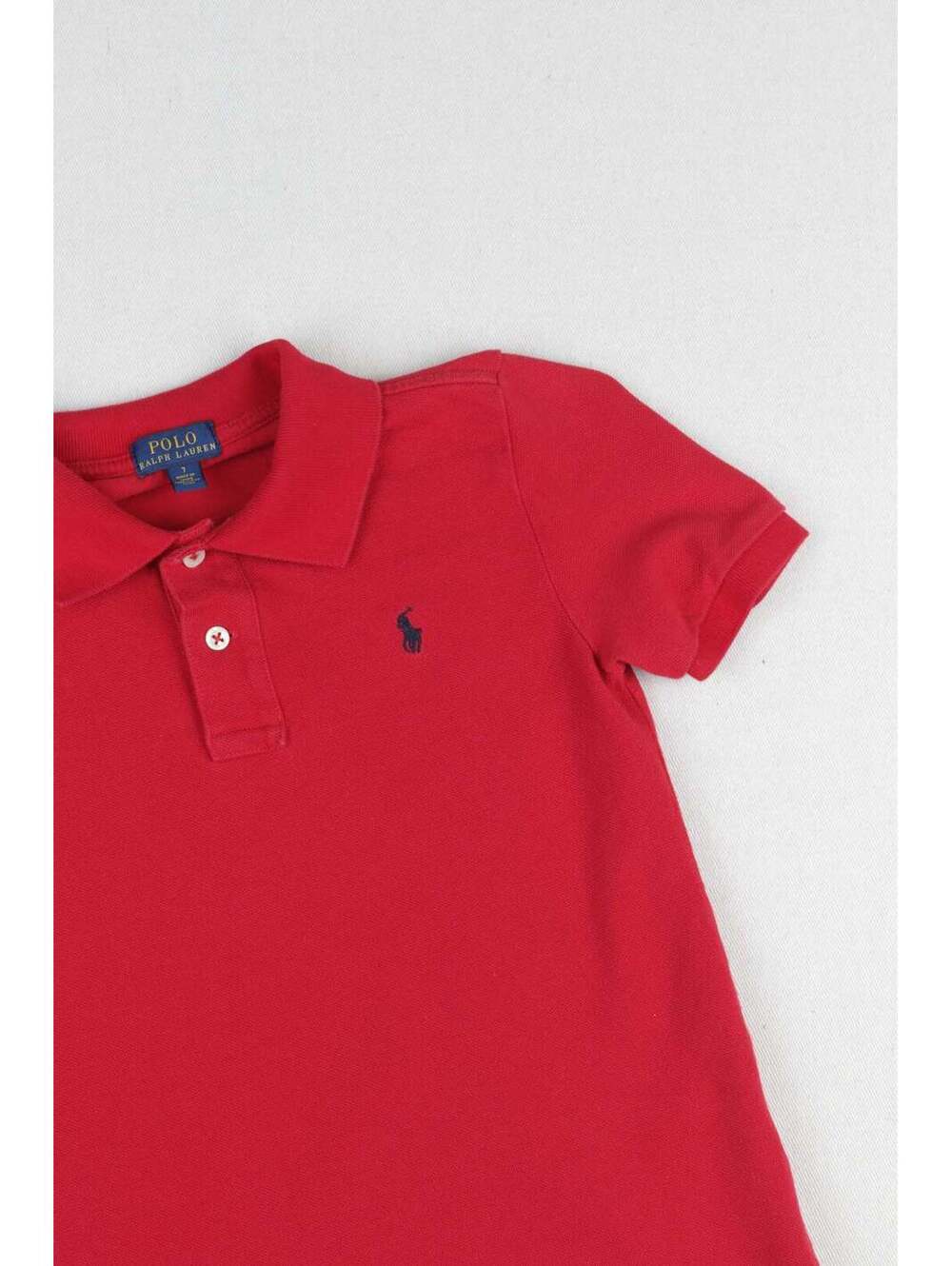 2010's Polo Ralph Lauren Kids Red Short Sleeve Polo